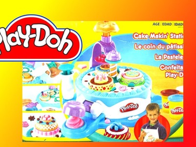 How to make Play Doh Cake with Cake Making Station