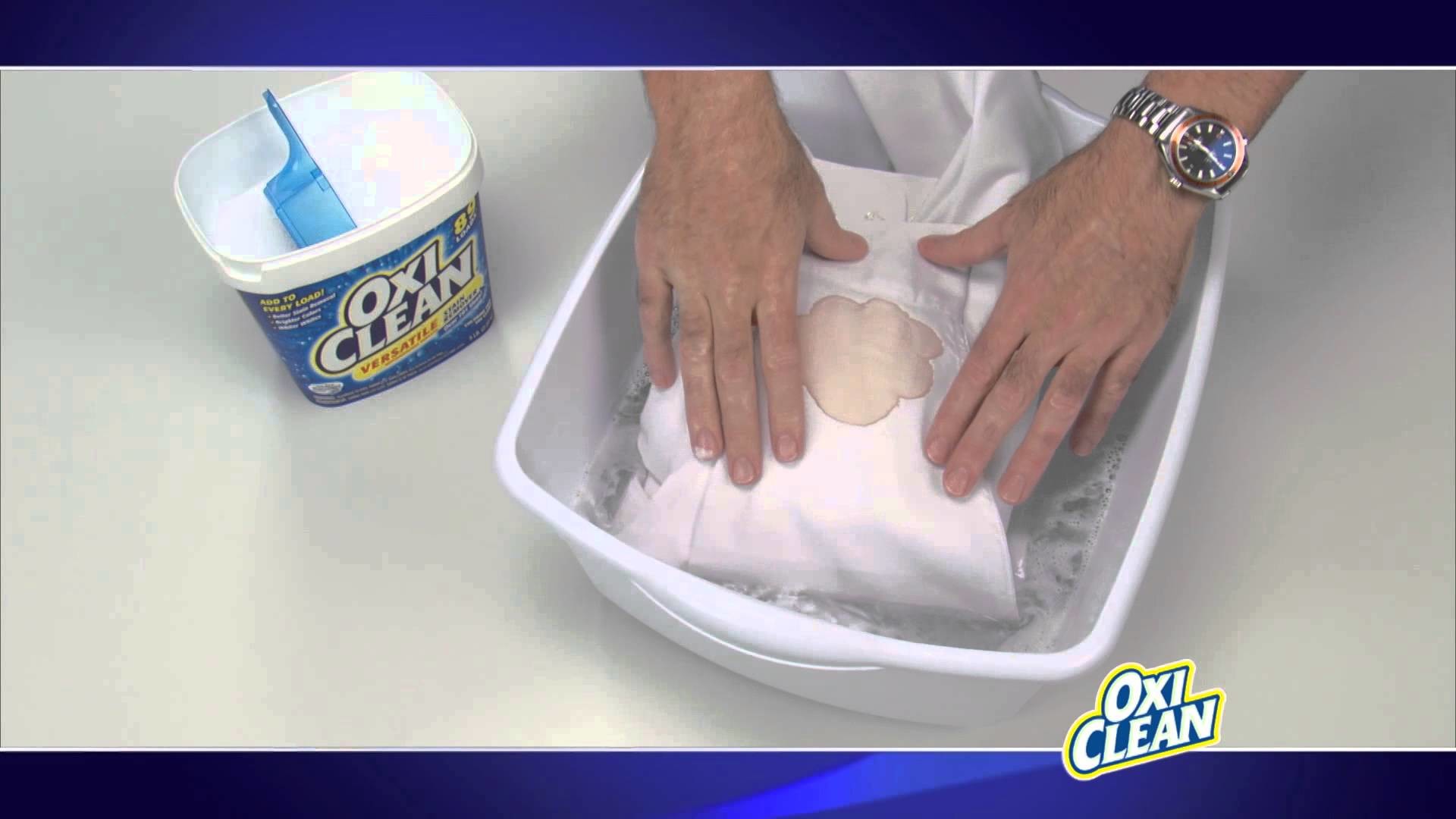 How To Remove Blood Stains With OxiClean