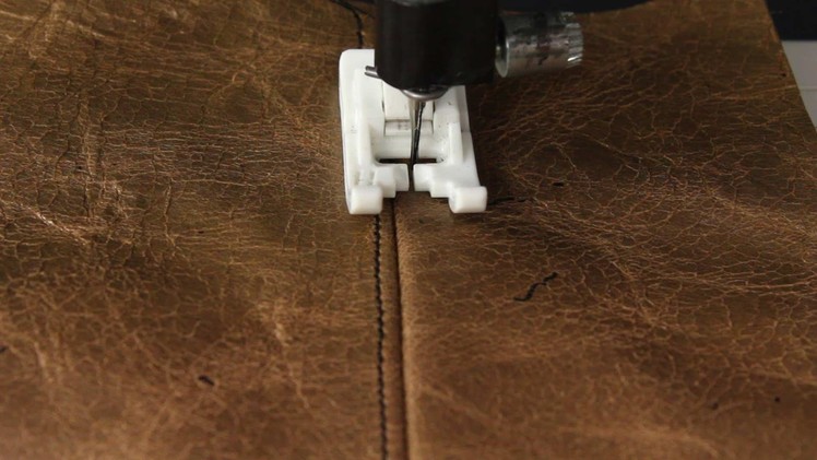 How To Sew With Leather or Vinyl