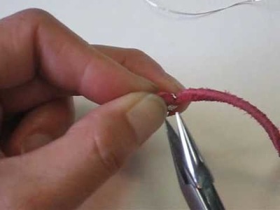How to Wire Wrap Leather
