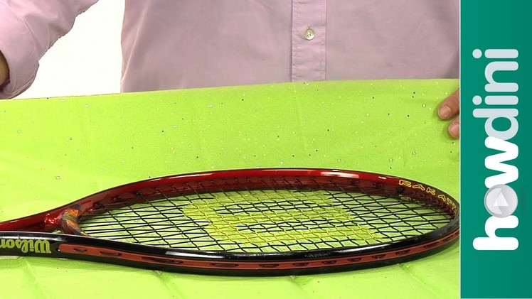 How to wrap a tennis racquet