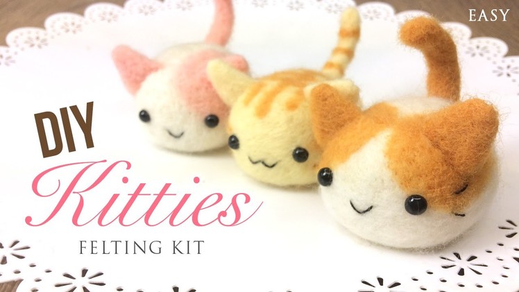 Kawaii DIY Kittens - Relaxing ASMR Craft Tutorial