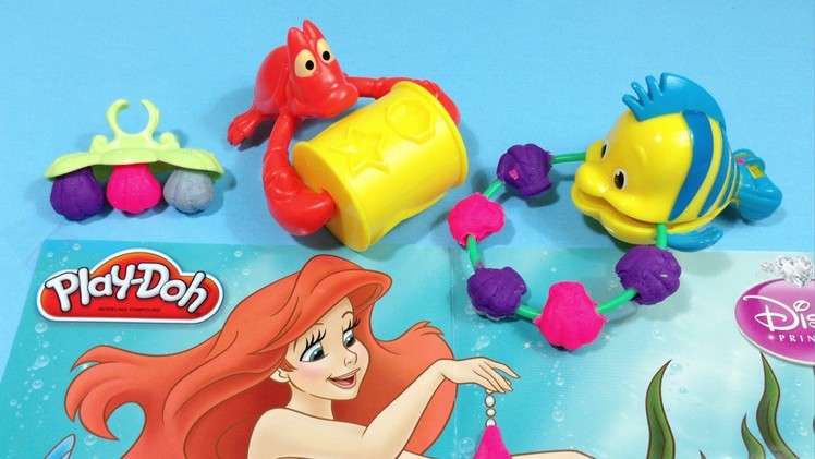 PLAY-DOH - Disney Princess: Ariel's Jewels and Gems Set-Sparkle Jewelry-Hasbro-MsDisneyReviews