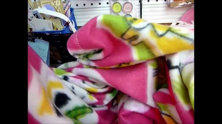 Quick Easy Big Blanket for your Child. Kid | Video Sewing Tutorial