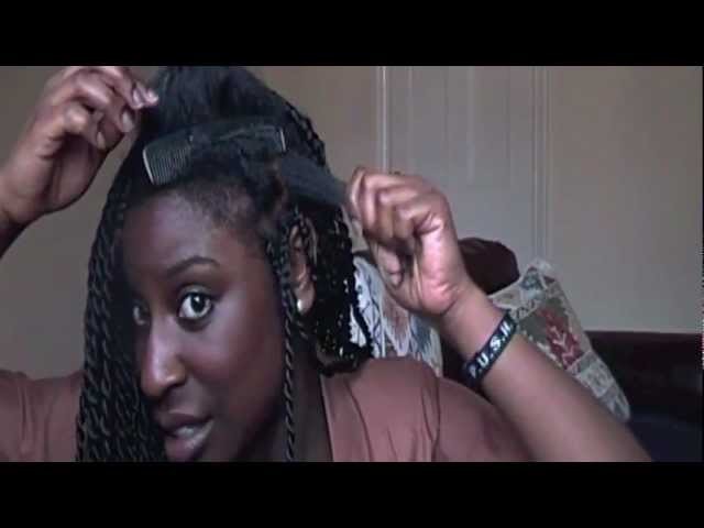SENEGALESE TWISTS TUTORIAL - HOW TO BRAID YOUR OWN HAIR