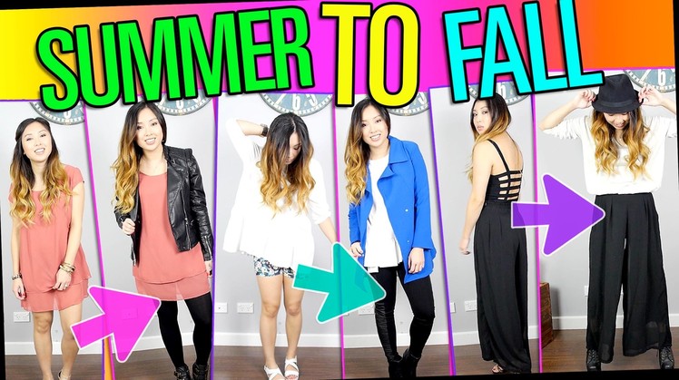 Summer to Fall | Transition Outfits