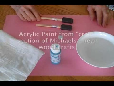 Technique - Paint Chipboard with Acrylic Paints - what looks good? passable?