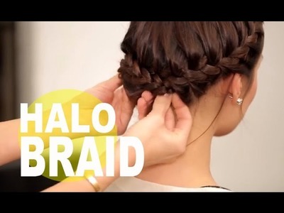 The Perfect Halo Braid for Short Hair | NewBeauty Tips and Tutorials
