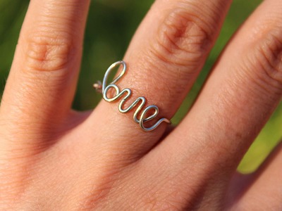 Tutorial: Wire Love Ring!