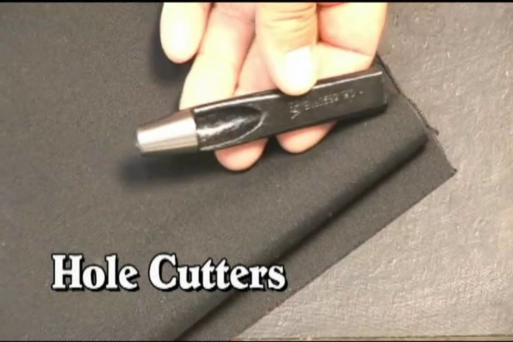 Using a Fabric Hole Cutter for Grommets & Fasteners