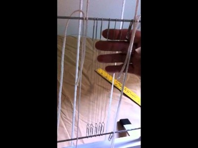 Warping a Mirrix Loom With The No Warp-Ends Kit