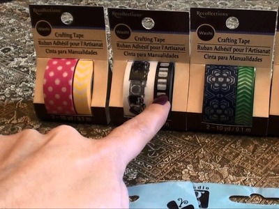 Washi Tape Haul - yes more recollections paper tape