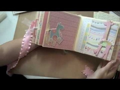 6x6 Baby Album featuring K&Co "Itsy Bitsy"