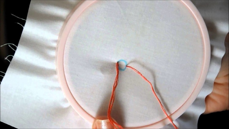 Basic Embroidery Stitches: Backstitch, French Knot, Satin Stitch