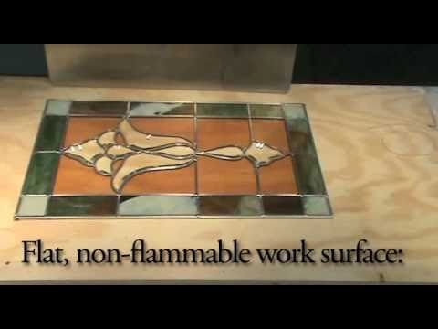 Building a Stained Glass Window with the Professional Fast Cure Method