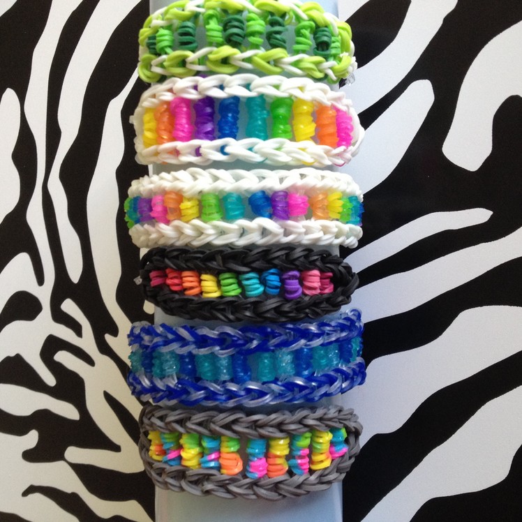 Candy Twist Rainbow Loom Bracelet