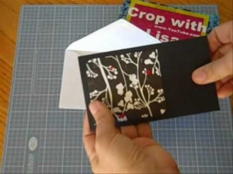 CM #136 - Fast and Easy Gift Envelopes for Stamps, Gift Cards, etc.