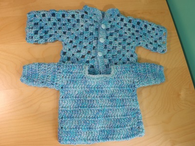 Cochet Baby Sweater Part 2.