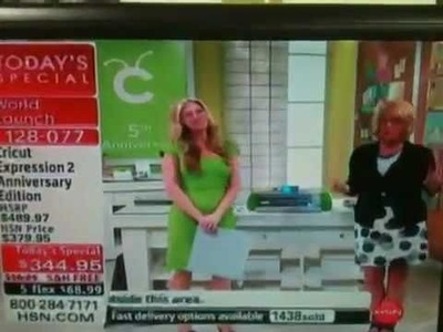 Cricut Expression 2 HSN gives a Shout Out Jinger Adams and Suzanne Runyan