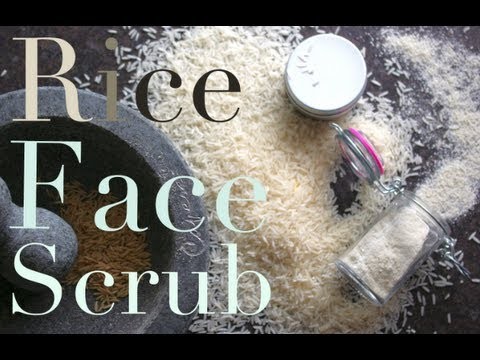 DIY Beauty: Rice Face Scrub