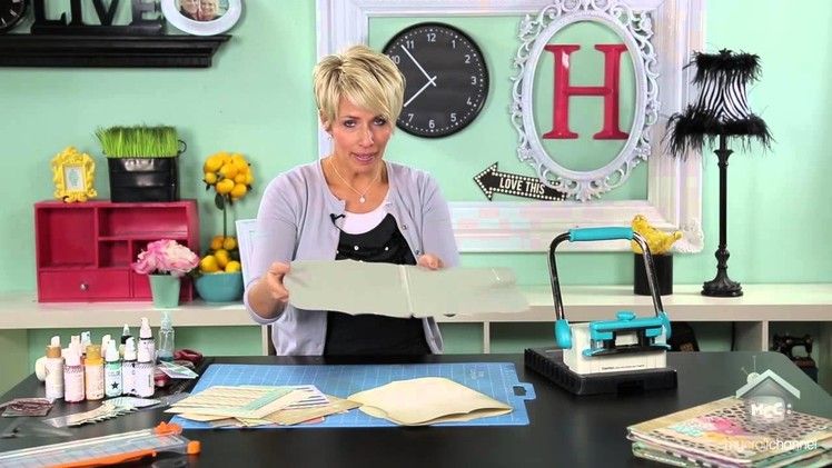 Heidi Swapp- Create to Remember:  Covered Binding Technique