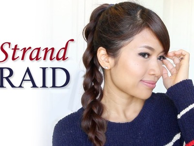 How to: 2-Strand Braid Ponytail Hair Tutorial | Hairstyles for Long Hair