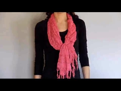 How To Braid a Scarf in 1 Minute