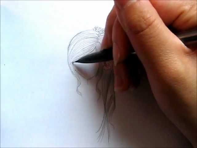 How to draw a Summer Hairstyle