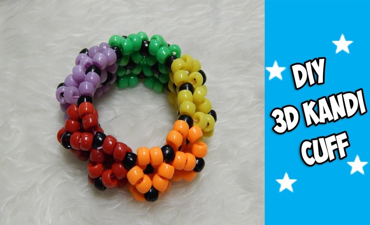 How to Make a 3D Kandi Cuff - [www.gingercande.com]