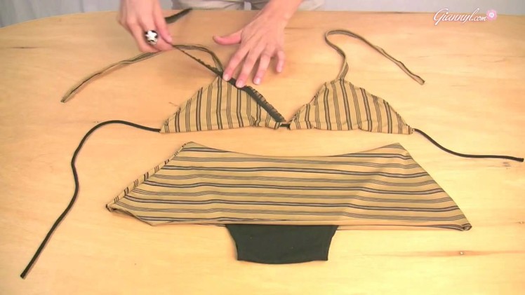 How to Make A Basic Triangle Top with skirted bottom