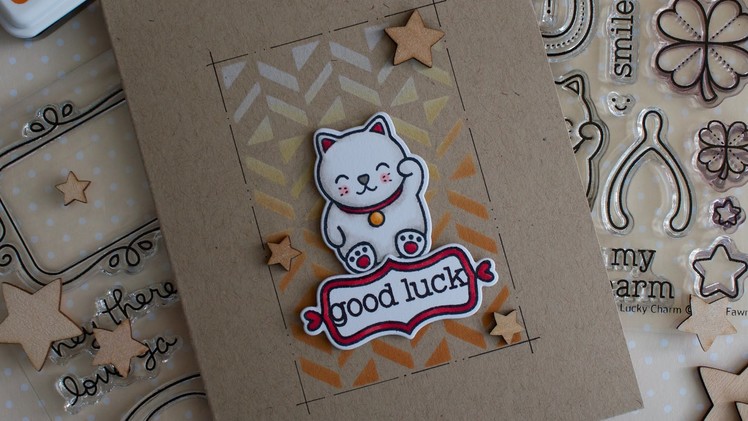 How to make a good luck card