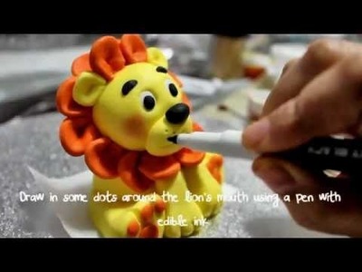How To Make A Lion Topper Part 2
