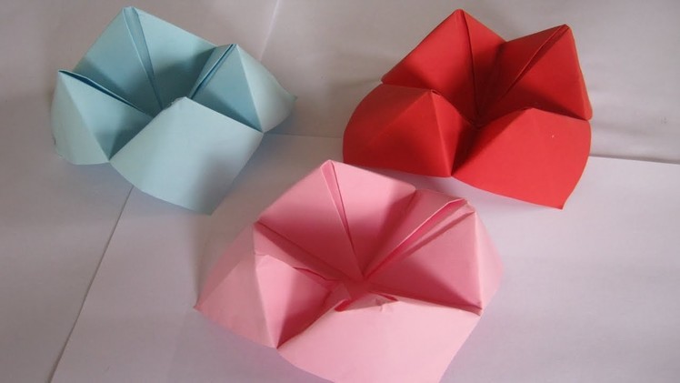 How To make a Paper chatter box