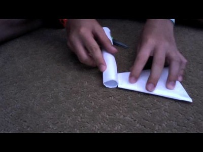 How to make a paper tomahawk