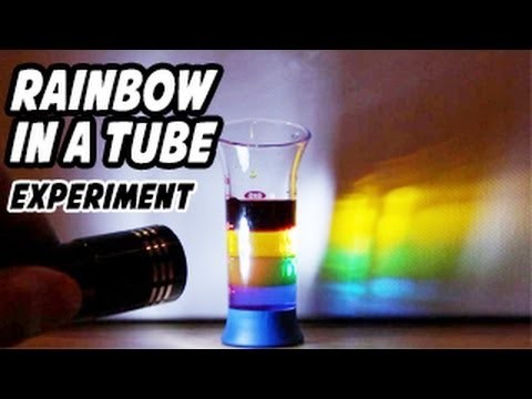 How to Make a Rainbow in a Tube