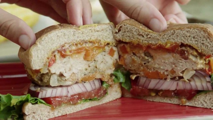 How to Make Grilled Chicken Burgers