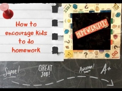 HOW TO MAKE HOMEWORK FUN: Homeworkopoly | Mandi makes