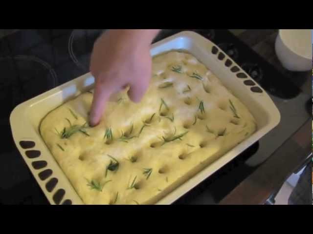 How to make Italian Focaccia Bread by Hendrik