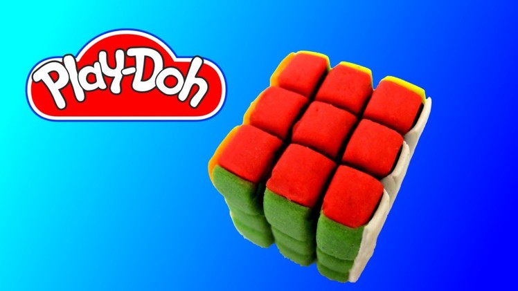 How to make Play Doh Rubik's Cube