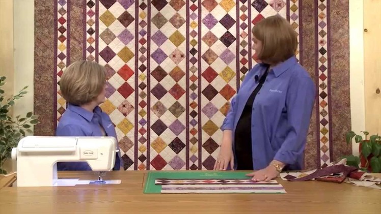 How To Make the Imperial Diamonds Quilt