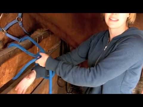 How to tie a quick release knot