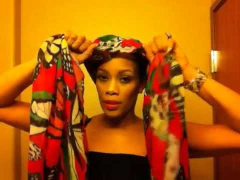 How to tie a Turban Scarf