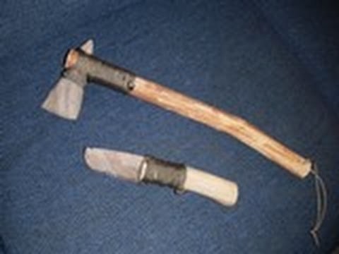 Making A Stone Bladed Tomahawk