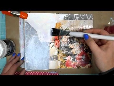 Mixed Media Art Journal Page #27