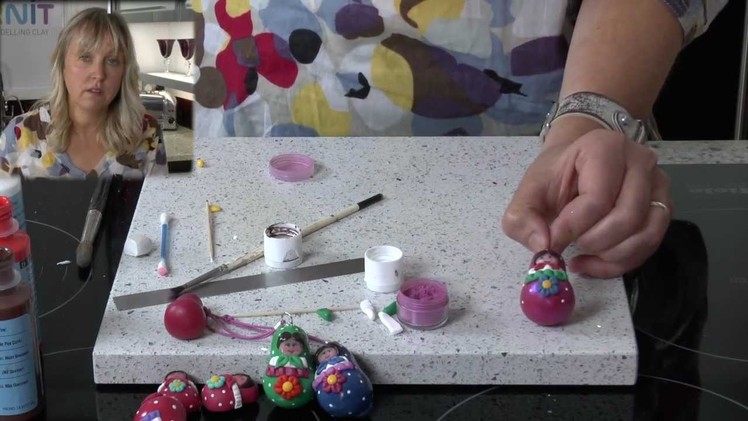 Polymer Clay Tutorial - How to make a Russian Doll