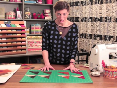 Quilty: How to Make a Card Trick Quilt Block