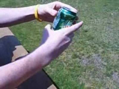 The Soda Can Trick - (The How To Do It)