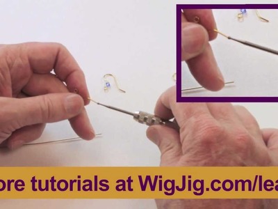 Using a Cup Bur Tool -- A WigJig Jewelry Making Instructional Video