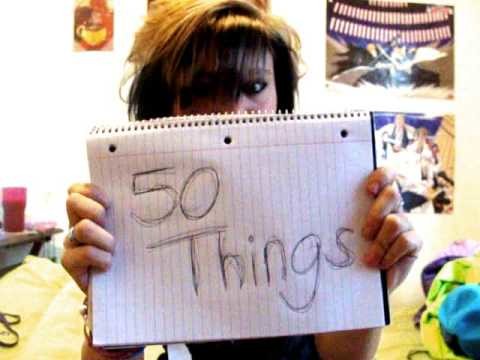 50 Things In My Room