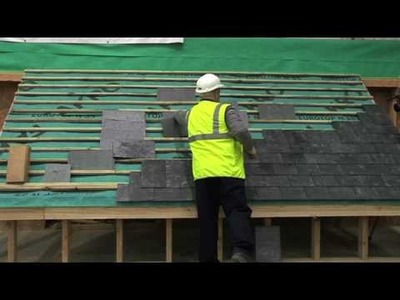 A video explaining the merits of hook fixing natural roofing slate.